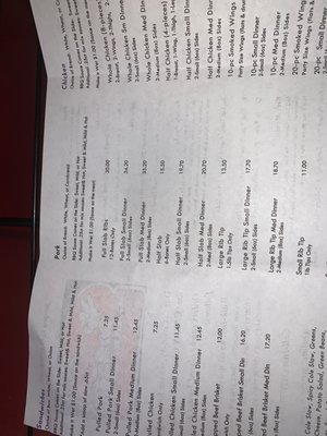 Menu photo 2 Garrett's Smokehouse Barbeque Indianapolis, IN