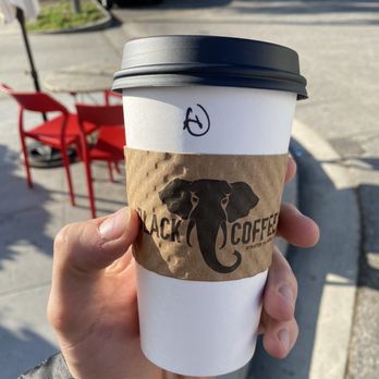 Black Elephant Coffee - Burbank - 16oz Americano - Coffee & Tea Near Me - Burbank, California