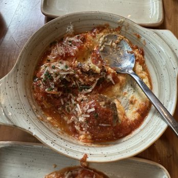 Andare Kitchen & Bar - Meatball appetizer. The sauce was very light and Tasty. - Pizza Near Me - Seattle, Washington
