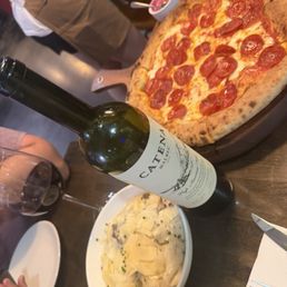Pepperoni pizza & gnocchi
