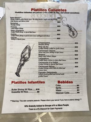 Menu photo 1 106 Seafood Underground Inglewood, CA