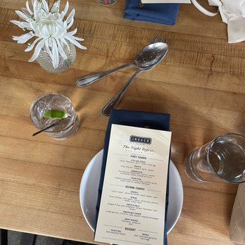 Indaco - Menu - Italian Near Me - Charleston, South Carolina