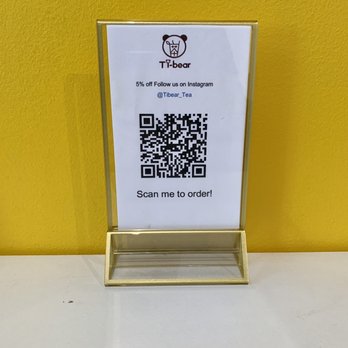 Tibear - Follow them on Ig for discount - Bubble Tea Near Me - Berkeley, California