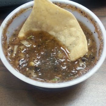 Lupita's - This salsa was bomb! They give you this one plus a pico de gallo salsa and chips on to-go orders. - Mexican Near Me - Pasadena, California Lupita's - This salsa was bomb! They give you this one plus a pico de gallo salsa and chips on to-go orders. - Mexican Near Me - Pasadena, California