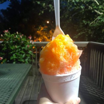 Aloha Mini Golf & Shave Ice - Orange, peach, mango shaved ice from aloha minigolf - Mini Golf Near Me - Saint Louis, Missouri Aloha Mini Golf & Shave Ice - Orange, peach, mango shaved ice from aloha minigolf - Mini Golf Near Me - Saint Louis, Missouri