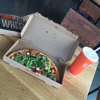 Blaze Pizza - Half of our pizza to take home. - Salad Near Me - Edmonton, Alberta