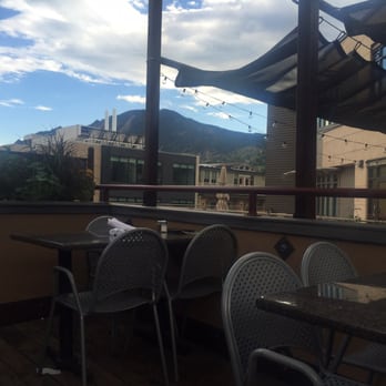West End Tavern - The view from the rooftop bar. - New American Near Me - Boulder, Colorado West End Tavern - The view from the rooftop bar. - New American Near Me - Boulder, Colorado