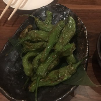 EBESU Robata & Sushi - Shishito Peppers (Robata) - Sushi Bars Near Me - Plano, Texas