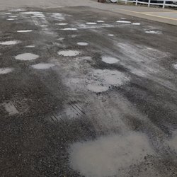 Stewart Road Fastbreak - Lots of pot holes