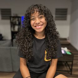 Ulta Beauty - Her hair after it was completely dry that evening