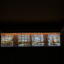 Moran Mansion Museum - Tiffany stained glass
