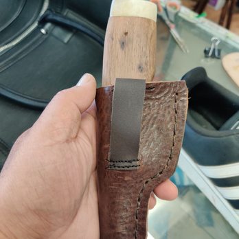 Joe's Shoe Repair - My knife sheath with the belt loop - Shoe Repair Near Me - Ottawa, Ontario