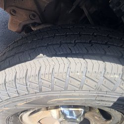 Around Tire - New shoes for an old beater truck.