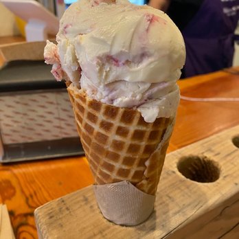 Rain or Shine Ice Cream - Blackberry goat cheese - seasonal flavour - Desserts Near Me - Vancouver, British Columbia Rain or Shine Ice Cream - Blackberry goat cheese - seasonal flavour - Desserts Near Me - Vancouver, British Columbia