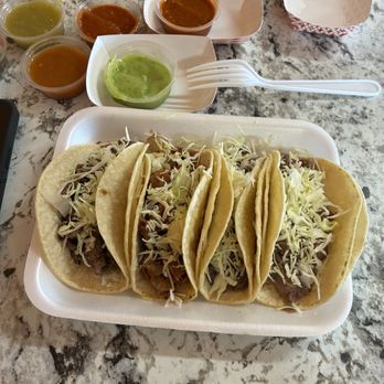 Taqueria El Rapido - 4 tacos... Tipas, Pastor, Legua, Asada.. - Mexican Near Me - Tucson, Arizona Taqueria El Rapido - 4 tacos... Tipas, Pastor, Legua, Asada.. - Mexican Near Me - Tucson, Arizona