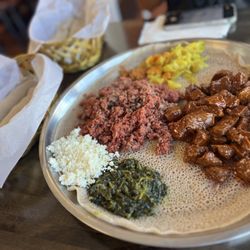 Gored Gored and Enatye Special Kitfo
