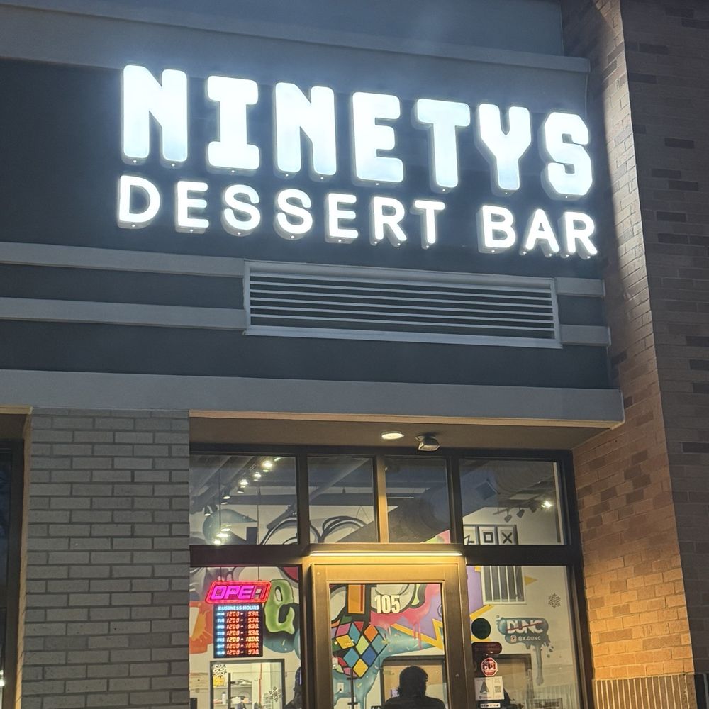 Ninety’s Dessert Bar - Ninety's Dessert Sign - Desserts Near Me - Rock Hill, South Carolina Ninety’s Dessert Bar - Ninety's Dessert Sign - Desserts Near Me - Rock Hill, South Carolina