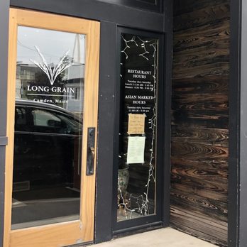 Long Grain - Front door - Asian Fusion Near Me - Camden, Maine Long Grain - Front door - Asian Fusion Near Me - Camden, Maine