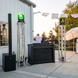 Swanky - DJ Reception Set Up
