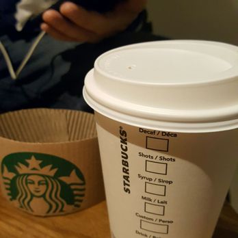 Starbucks - Tall hazelnut latte (4,45 €) - Coffee & Tea Near Me - Paris, 75