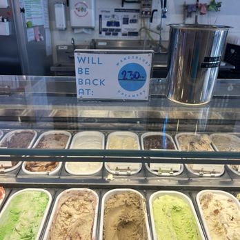 Wanderlust Creamery - Middle of the day guess they can't plan for staff breaks. - Ice Cream & Frozen Yogurt Near Me - Pasadena, California Wanderlust Creamery - Middle of the day guess they can't plan for staff breaks. - Ice Cream & Frozen Yogurt Near Me - Pasadena, California
