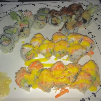 Okinawa - Japan One roll, Butterfly Roll, Shrimp Tempura and California Roll. - Japanese Near Me - Winchester, Virginia Okinawa - Japan One roll, Butterfly Roll, Shrimp Tempura and California Roll. - Japanese Near Me - Winchester, Virginia