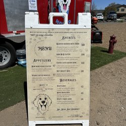 The Hungry Hound - What a fun menu!