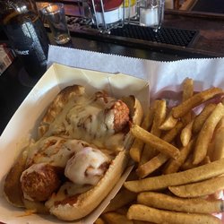 Unch's Bar And Grill - Italian meatballs sub with fries is Thursday special!!