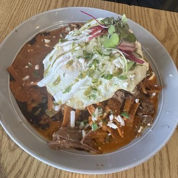 Lola Cafe - Chilaquiles with barbacoa - fantastic - Breakfast & Brunch Near Me - Los Angeles, California Lola Cafe - Chilaquiles with barbacoa - fantastic - Breakfast & Brunch Near Me - Los Angeles, California