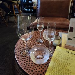 Complimentary prosecco