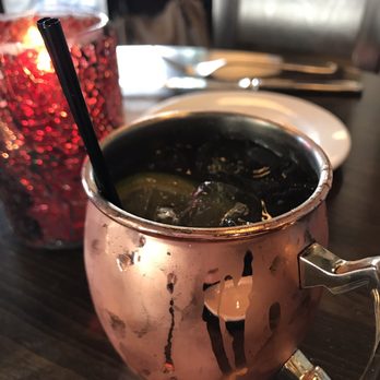 Amaro Bistro - Kentucky Mule happy hour price $6. - Italian Near Me - Bothell, Washington Amaro Bistro - Kentucky Mule happy hour price $6. - Italian Near Me - Bothell, Washington