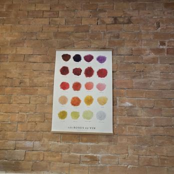 Le Vingt4 - Nice wall decor witb info about wines - French Near Me - Nice, 06 Le Vingt4 - Nice wall decor witb info about wines - French Near Me - Nice, 06