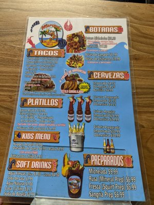 Menu photo 6 Mariscos Micheladas Mich Sanger, CA