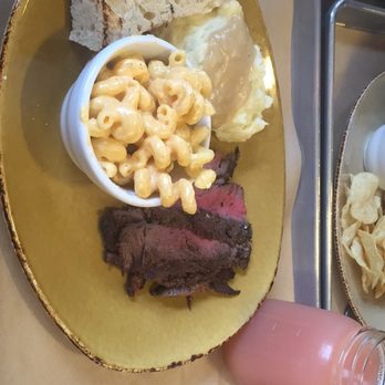 Urban Plates - Steak plate with mac and cheese and mashed potatoes with gravy - New American Near Me - Dublin, California Urban Plates - Steak plate with mac and cheese and mashed potatoes with gravy - New American Near Me - Dublin, California