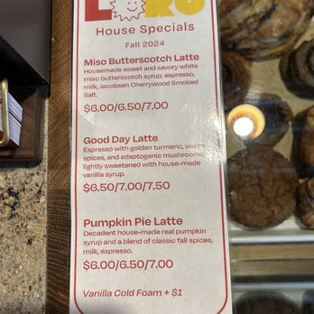 Loro - Try the Miso Butterscotch Latte was delicious - Coffee & Tea Near Me - Vancouver, Washington