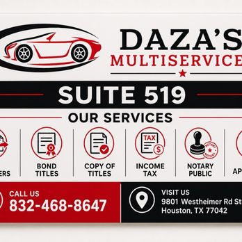 Daza's Multiservices - Notaries Near Me - Houston, Texas Daza's Multiservices - Notaries Near Me - Houston, Texas
