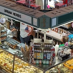Urban Herbs - Scope out the herbs, spices, dried chilis, pastas, rices, cookware and more from the Market Balcony!