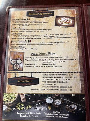 Menu photo 1 El Eslabon Sevierville, TN