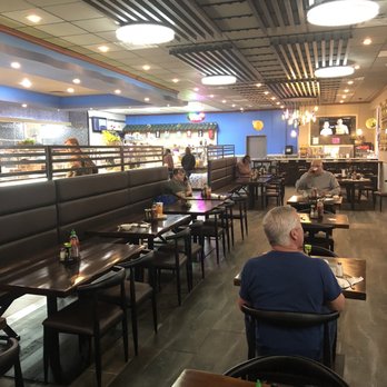Toyosu Buffet - Seating - banquette seats are sooooo close to each other. - Buffets Near Me - Broken Arrow, Oklahoma Toyosu Buffet - Seating - banquette seats are sooooo close to each other. - Buffets Near Me - Broken Arrow, Oklahoma