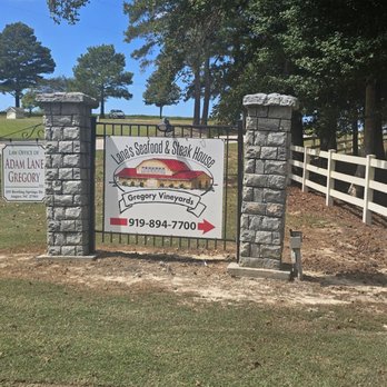 Gregory Vineyards - Entrance Sign - Venues & Event Spaces Near Me - Angier, North Carolina