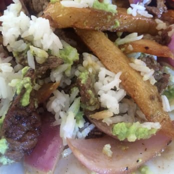 Mamita Peruvian Restaurant - Beef Saltodo - Supposed to mix your rice with everything! - Peruvian Near Me - Glendale, California Mamita Peruvian Restaurant - Beef Saltodo - Supposed to mix your rice with everything! - Peruvian Near Me - Glendale, California