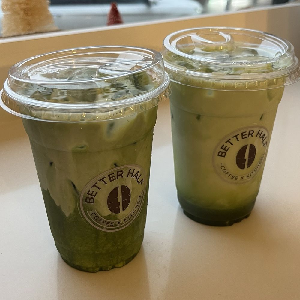 Better Half Coffee & Kitchen - Iced Matcha Latte - Coffee & Tea Near Me - Elmhurst, New York Better Half Coffee & Kitchen - Iced Matcha Latte - Coffee & Tea Near Me - Elmhurst, New York