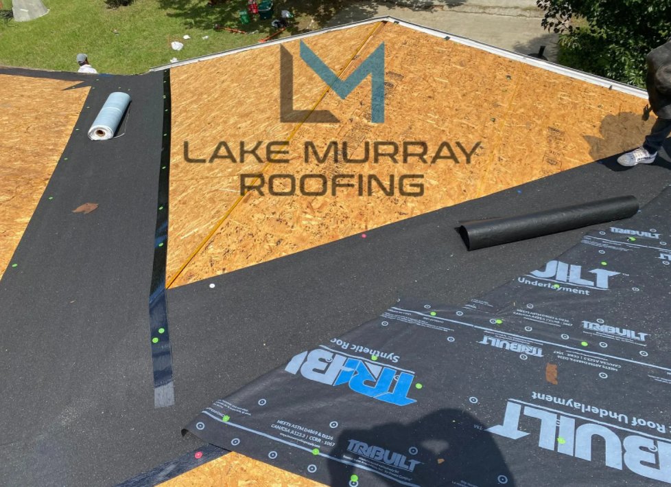 Slide of Lake Murray Roofing