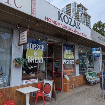 Kozak Ukranian Eatery - Entrance - Bakeries Near Me - New Westminster, British Columbia