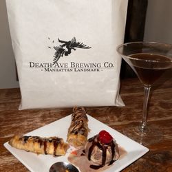 Death Ave - Apple fritter w/ ice cream