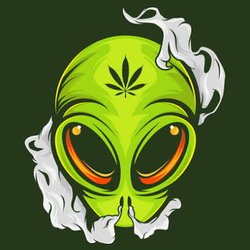Kush Kabana - Aliens get high too. LOL