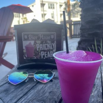 BierHaus - Prickly Pear Margarita - Desserts Near Me - Port Aransas, Texas BierHaus - Prickly Pear Margarita - Desserts Near Me - Port Aransas, Texas