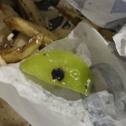 Moldy bell pepper Moldy bell pepper