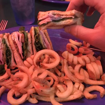 Wings 'N More - What passes for a club sandwich - American Near Me - Austin, Texas
