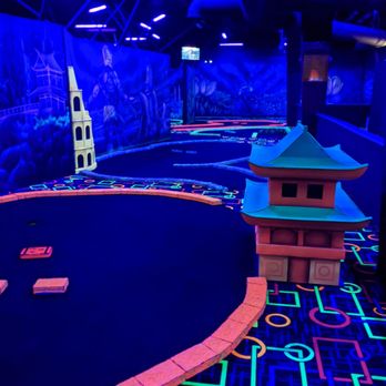 GLO Mini Golf - Do you recognize these artifacts and wonders? - Mini Golf Near Me - Riverside, California GLO Mini Golf - Do you recognize these artifacts and wonders? - Mini Golf Near Me - Riverside, California